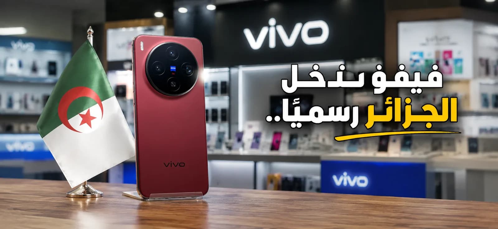 فيفو تدخل الجزائر رسميًا..