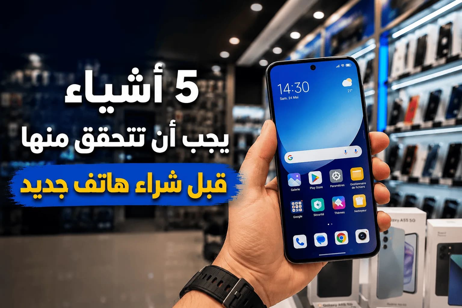 5 أشياء يجب أن تتحقق منها قبل شراء هاتف جديد