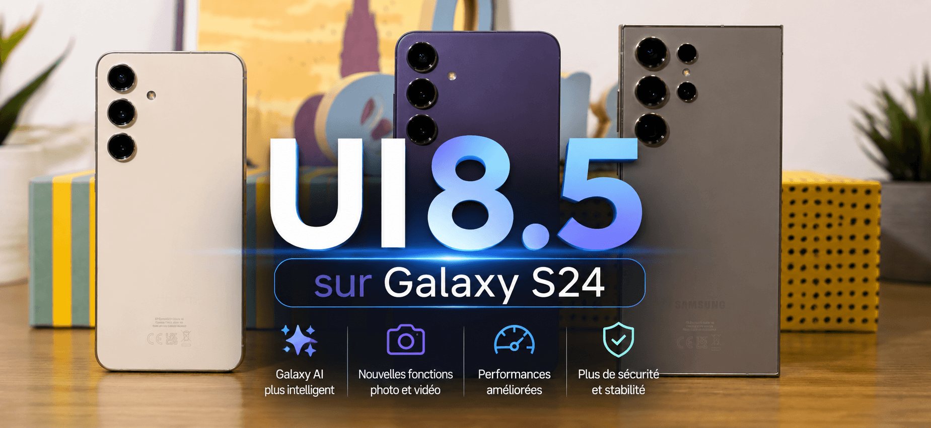 سامسونج توسّع إطلاق One UI 8.5 لسلسلة Galaxy S24 عالميًا