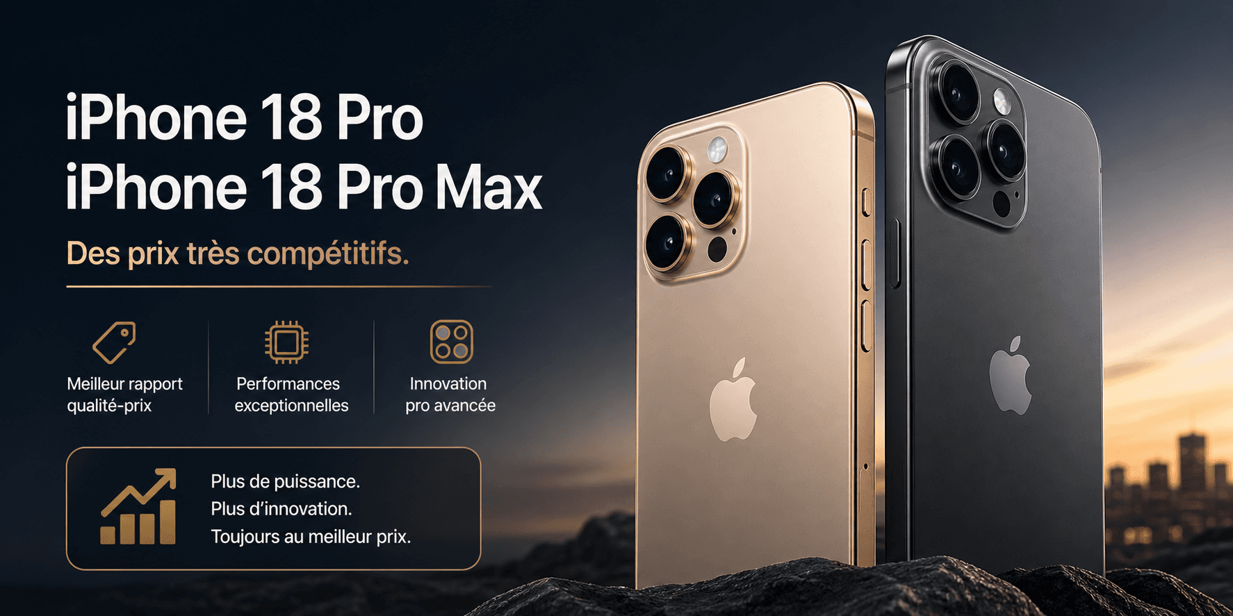 هاتفا iPhone 18 Pro وiPhone 18 Pro Max من آبل بأسعار تنافسية للغاية
