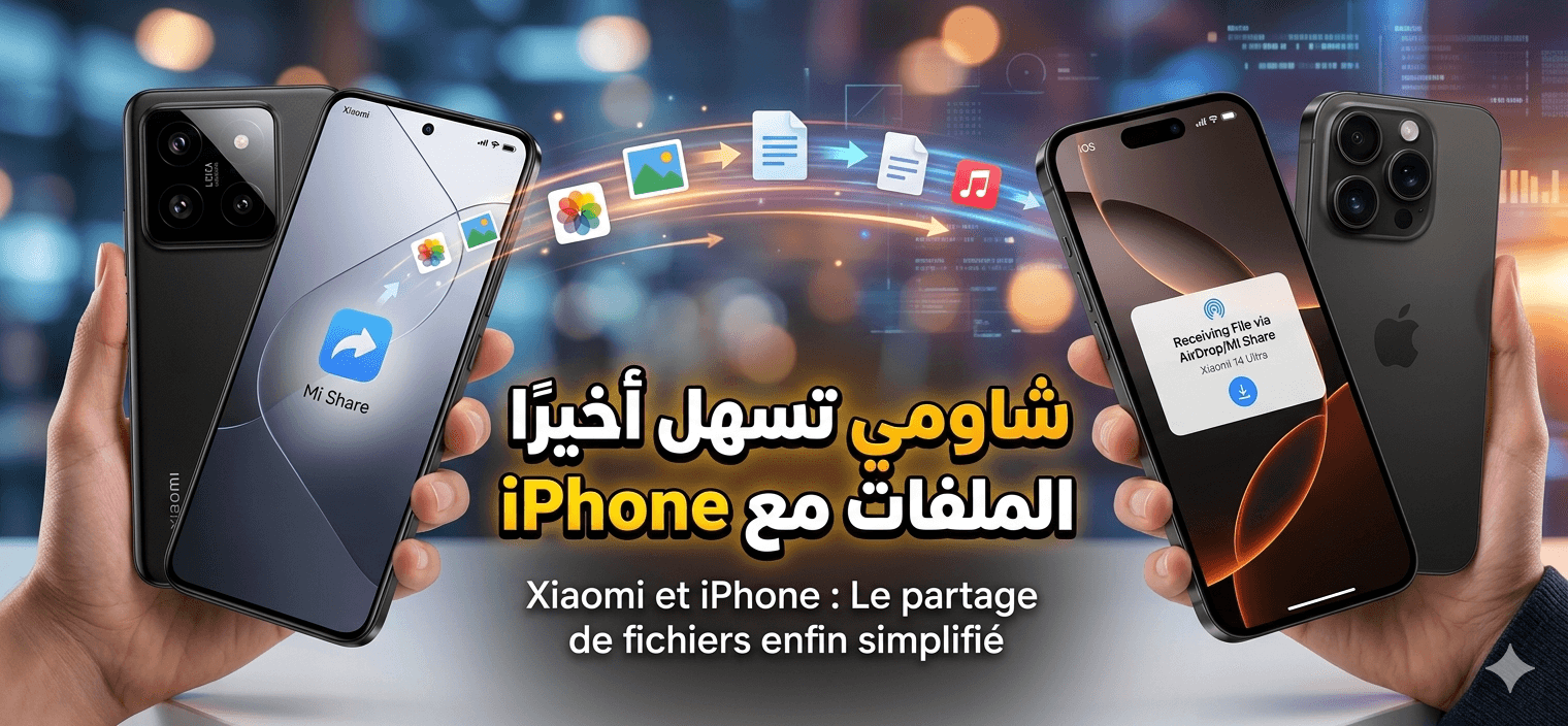شاومي تسهل أخيرًا مشاركة الملفات مع iPhone