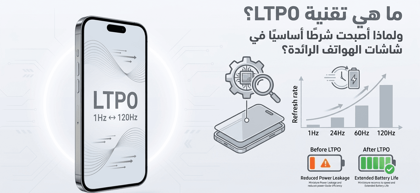 ما هي تقنية LTPO؟